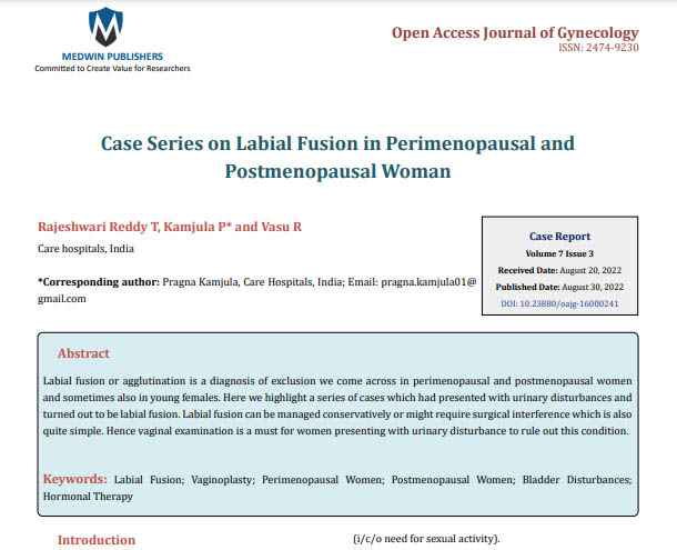 Open Access Journal of Gynecology